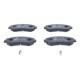 Set placute frana fata ATE pentru NISSAN QASHQAI II, RENAULT KADJAR 1.2-2.0, inaltime 59.7 mm, latime 141.8 mm, grosime 17.7 mm