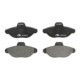 Set placute frana fata ATE frana disc FIAT CINQUECENTO PANDA PUNTO SEICENTO 54.8mm x 114.8mm x 17.0mm