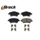 Set plăcuțe frână față cu accesorii, compatibil TOYOTA AURIS, COROLLA 1.33-1.8H 10.06-07.14, dimensiuni 136.7 mm x 57.9 mm x 19.2 mm