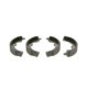 Set saboti frana BOSCH pentru SUZUKI ALTO VI, IGNIS I, WAGON R, WAGON R+ 1.0/1.1/1.3, Diametru 180.0 mm, Latime 26.0 mm