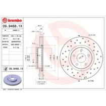 Disc frana BREMBO