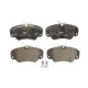 Set placute frana fata FERODO cu suruburi etrier OPEL OMEGA A B SENATOR B 2.0-3.2 03.87-07.03 R90 64mm x 130mm x 19.3mm