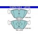 Set placute frana ceramica fata ATE pentru BMW 3 (E46), X3 (E83), Z4 (E85), Z4 (E86), MG MG ZT, MG ZT-T 2.0-4.6 10.99-12.11