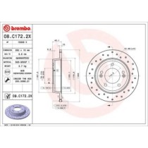 Disc frana BREMBO