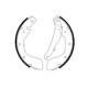 Set saboti frana BOSCH pentru CHEVROLET CORSA, OPEL ASTRA F, CORSA A/B, C, TIGRA 1.0-2.0, diametru 200 mm, latime 29 mm