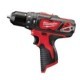 Surubelnita burghiu MILWAUKEE M12 BPD-0 12V 30Nm 1.5-10 mm 190 mm cu alimentare pe baterii