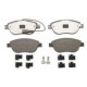 Set placute frana fata ATE cu suplimente si suruburi de ghidare etrier, pentru ABARTH 500/595/695, FIAT DOBLO, FIORINO 1.3D-2.0D