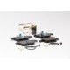 Set plăcuțe frână față cu senzor uzură integrat pentru CITROEN C5 III, PEUGEOT 407, 407/KOMBI, 508 I, 508/KOMBI 1.6-2.2D