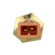 Senzor temperatura lichid de racire AKUSAN pentru motor Perkins, 2 pini, compatibil cu JCB 3, 3C, 3CX, 4C, 4CN, 3D