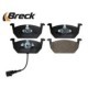Set plăcuțe frână, frână disc BRECK, față, AUDI A1, A1 CITY CARVER, A3; SEAT ARONA, IBIZA V, LEON, LEON SC, LEON ST, SKODA KAMIQ, OCTAVIA III, VW GOLF ALLTRACK VII