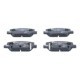 Set placute frana spate ATE pentru CITROEN C4 AIRCROSS, MAZDA 6, MITSUBISHI ASX, PEUGEOT 4008, dimensiuni 44.5mm x 101.4mm x 14.4mm