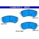 Set placute frana fata ATE NISSAN PATROL GR V 2.8D-4.8 06.97 Inaltime 50.5 mm Latime 121.0 mm Grosime 16.0 mm