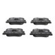 Set placute frana spate ATE pentru TOYOTA CALDINA, CAMRY, OPA, PRIUS 1.5H-3.0 08.96-12.09, inaltime 38.4 mm, latime 82.7 mm, grosime 14.9 mm