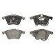 Set placute frana fata AUDI A6 C5, ALLROAD C5 1.8-4.2 02.97-08.05, inaltime 72.9 mm, latime 155.1 mm, grosime 20.4 mm