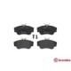 Set placute frana fata BREMBO pentru VW CALIFORNIA T4 CAMPER, TRANSPORTER T4 1.8-2.8 07.90-06.03, Inaltime 65mm, Latime 130mm, Grosime 19mm