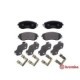 Set placute frana fata BREMBO pentru SUBARU BRZ, FORESTER, IMPREZA, LEGACY V, OUTBACK, XV; TOYOTA GR 86, GT 86 1.5-3.6 12.00-