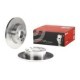 Disc frana BREMBO Spate Dreapta/Stanga IVECO DAILY III, IV, V, VI 2.3D-Electric 01.04 Diametru exterior 296.0 mm Inaltime 70.0 mm Grosime 16.0 mm