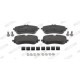 Set placute frana spate FERODO pentru MAN TGE, VW AMAROK, CRAFTER, GRAND CALIFORNIA CAMPER 2.0-Electric 09.10- 65.2mm x 141.1mm x 19.1mm