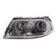 Far HELLA Lampa frontala Stanga bi-xenon halogen D2S H7 PY21W W5W electric cu motor negru alb VW PASSAT B5.5 -05.05