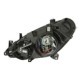 Far TYC Lampa frontala Dreapta H1/H7 electric cu motor cromat pentru PEUGEOT 307 307/KOMBI