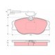 Set placute frana fata TRW MOTO cu suplimente si suruburi de ghidare pentru ALFA ROMEO 155, GTV, SPIDER, FIAT COUPE, CROMA, LANCIA DEDRA, DELTA I 1.6-3.0