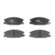 Set placute frana fata TRW MOTO pentru ISUZU CAMPO, ELF, KB, TROOPER I; OPEL CAMPO, FRONTERA A, A SPORT 2.0-3.1D 01.83-09.03