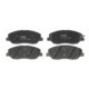 Set placute frana fata TRW MOTO pentru HYUNDAI GENESIS, GRAND SANTA FÉ, SANTA FÉ II, SANTA FÉ III, KIA SORENTO II, dimensiuni 61.0 mm x 156.7 mm x 17.2 mm