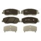 Set placute frana fata TRW MOTO pentru HYUNDAI GENESIS, GRAND SANTA FÉ, SANTA FÉ II, SANTA FÉ III, KIA SORENTO II, dimensiuni 61.0 mm x 156.7 mm x 17.2 mm