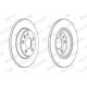 Disc frana FERODO set discuri frana (2 buc.) Spate Dreapta/Stanga 294.0 mm 41.0 mm 13.5 mm pentru FORD GALAXY I, SEAT ALHAMBRA, VW SHARAN
