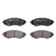 Set placute frana fata FERODO pentru CHEVROLET ASTRA, REZZO, ZAFIRA; DAEWOO LANOS, NUBIRA 1.6/2.0 02.97-