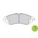 Set placute frana fata FERODO pentru CHEVROLET ASTRA, REZZO, ZAFIRA; DAEWOO LANOS, NUBIRA 1.6/2.0 02.97-