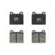 Set placute frana fata TRW MOTO pentru VW TRANSPORTER T2, T3 1.6-2.0 08.68-07.92, dimensiuni 70.0 mm x 76.8 mm x 18.5 mm