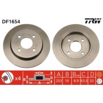 Disc frana TRW MOTO