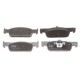 Set placute frana fata TRW MOTO pentru DACIA LOGAN II, LOGAN MCV II, SANDERO, RENAULT CLIO IV, dimensiuni 42.0 mm x 140.2 mm x 18.0 mm