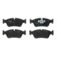 Set placute frana fata TRW MOTO pentru BMW 1 E81 E82 E87 E88 3 E90 1.6/2.0/2.0D 06.04-12.13, inaltime 57.5 mm, latime 149.5 mm, grosime 17.5 mm