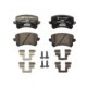 Set placute frana Spate TEXTAR AUDI A6 C6, Q3; SEAT ALHAMBRA; VW CC B7, GOLF V, PASSAT B6/B7/KOMBI, SHARAN, TIGUAN 1.4-3.6 05.04-12.22