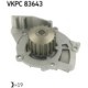 Pompa apa SKF Citroen C4/C5 2.0 HDI (136), 2.2 HDI 03.01-/Peugeot 307, 406, 407, 607 cu garnituri, 19 dinti, mecanic, plastic