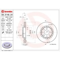 Disc frana BREMBO