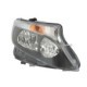 Far HELLA Lampa frontala Dreapta halogen H15 H7 PY21W cu motor negru transparent pentru MERCEDES MARCO POLO CAMPER W447 V W447