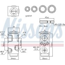 Supapa expansiune, clima NISSENS