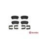 Set placute frana spate BREMBO pentru HYUNDAI CRETA, I30, IX35, SONATA VI, TUCSON, KIA CADENZA II, CEE&apos;D, CERATO II, OPTIMA