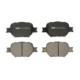 Set placute frana fata FERODO pentru TOYOTA ALLION I, BREVIS, CALDINA, CELICA, COROLLA, COROLLA VERSO, MARK II IX, MARK X I, MARK X II, OPA, PREMIO, PROGRES, VEROSSA 1.3-3.0 10.97-