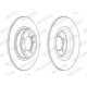 Disc frana FERODO set discuri frana 2 buc Spate Dreapta/Stanga JAGUAR E-PACE LAND ROVER DISCOVERY SPORT 300.0 mm 42.0 mm 10.0 mm