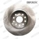 Disc frana FERODO set discuri de frana 2 buc. Spate Dreapta/Stanga AUDI Q2 SEAT ATECA LEON SKODA KAROQ VW JETTA VII 272.0 mm 58.0 mm 10.0 mm