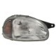 Far TYC Lampa frontala Dreapta H4 electric fara motoras argintiu OPEL COMBO CORSA B HATCHBACK