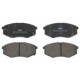 Set placute frana fata FERODO pentru HYUNDAI IX20, SONATA VI; KIA SOUL I, SOUL II 1.4-2.4 09.09-07.19, inaltime 56.6 mm, latime 130.0 mm