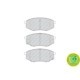 Set placute frana fata FERODO pentru HYUNDAI IX20, SONATA VI; KIA SOUL I, SOUL II 1.4-2.4 09.09-07.19, inaltime 56.6 mm, latime 130.0 mm