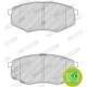 Set placute frana fata FERODO pentru HYUNDAI IX20, SONATA VI; KIA SOUL I, SOUL II 1.4-2.4 09.09-07.19, inaltime 56.6 mm, latime 130.0 mm