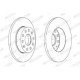 Disc frana FERODO set 2 buc Spate Dreapta/Stanga AUDI A3 SAAB 9-5 SEAT ALTEA ALTEA XL TOLEDO III SKODA OCTAVIA II SUPERB II VW CADDY III 1.2-3.6 10.99-11.17