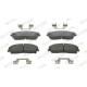 Set placute frana fata FERODO pentru CHRYSLER 300C, DODGE CHALLENGER, CHARGER, MAGNUM, LANCIA THEMA 2.7-6.4, inaltime 56.8 mm, latime 150.4 mm, grosime 19.0 mm